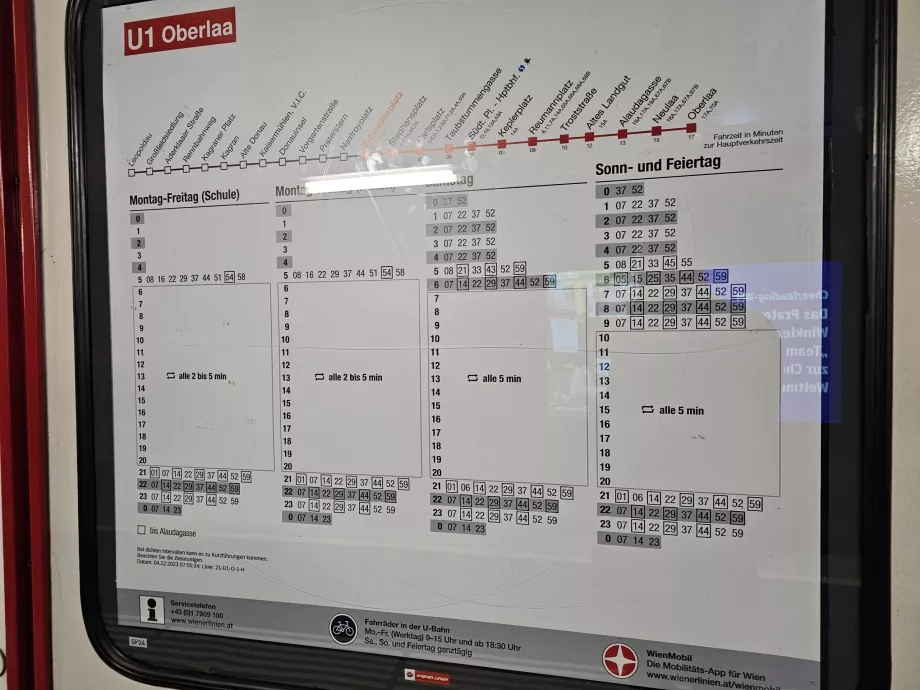 Jadwal metro