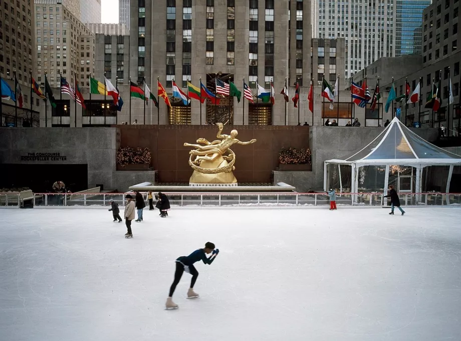 Gelanggang di Rockefeller Center