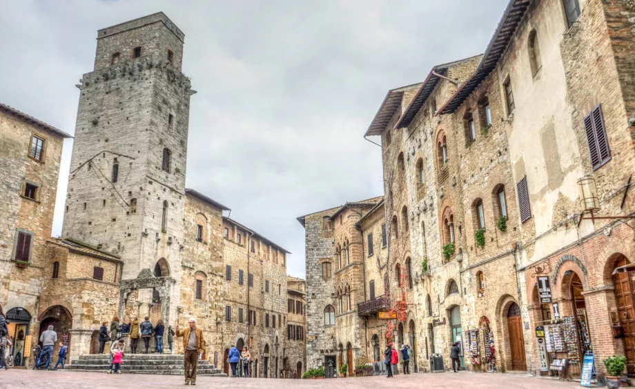 Pusat kota San Gimignano