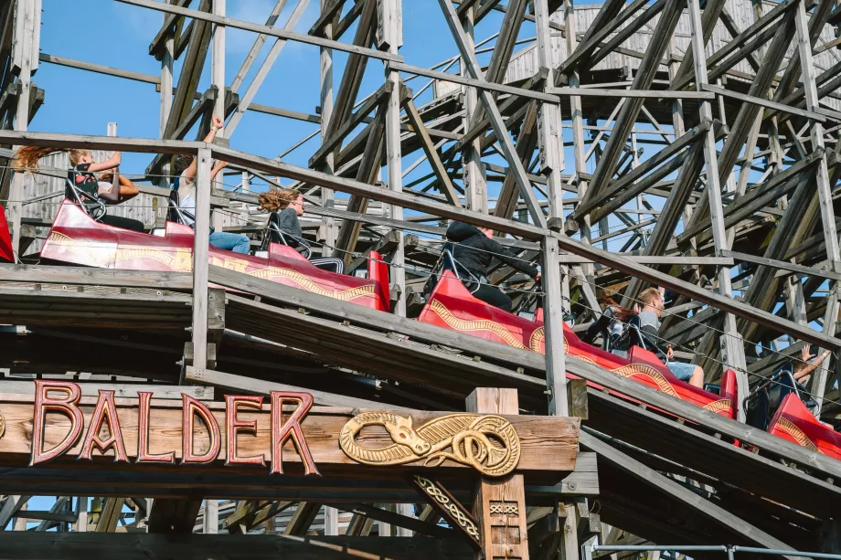 Roller coaster Balder, Lisberg - Gothenburg