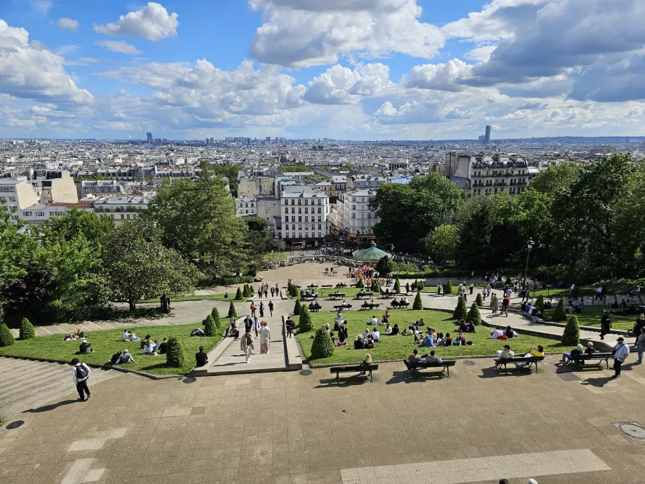 Pemandangan dari Sacre Coeur