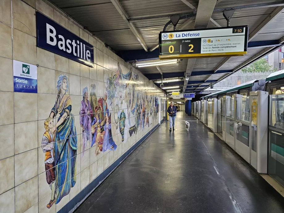 Stasiun metro Bastille