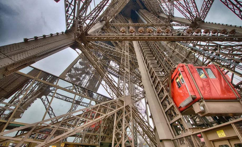 Lift/lift Menara Eiffel