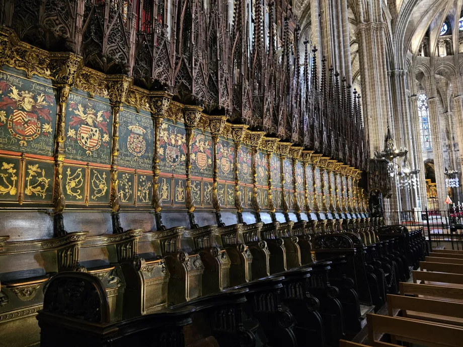 Katedral Barcelona, bagian dalam