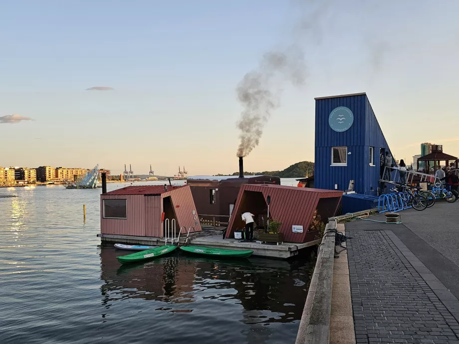 Sauna di pusat kota Oslo