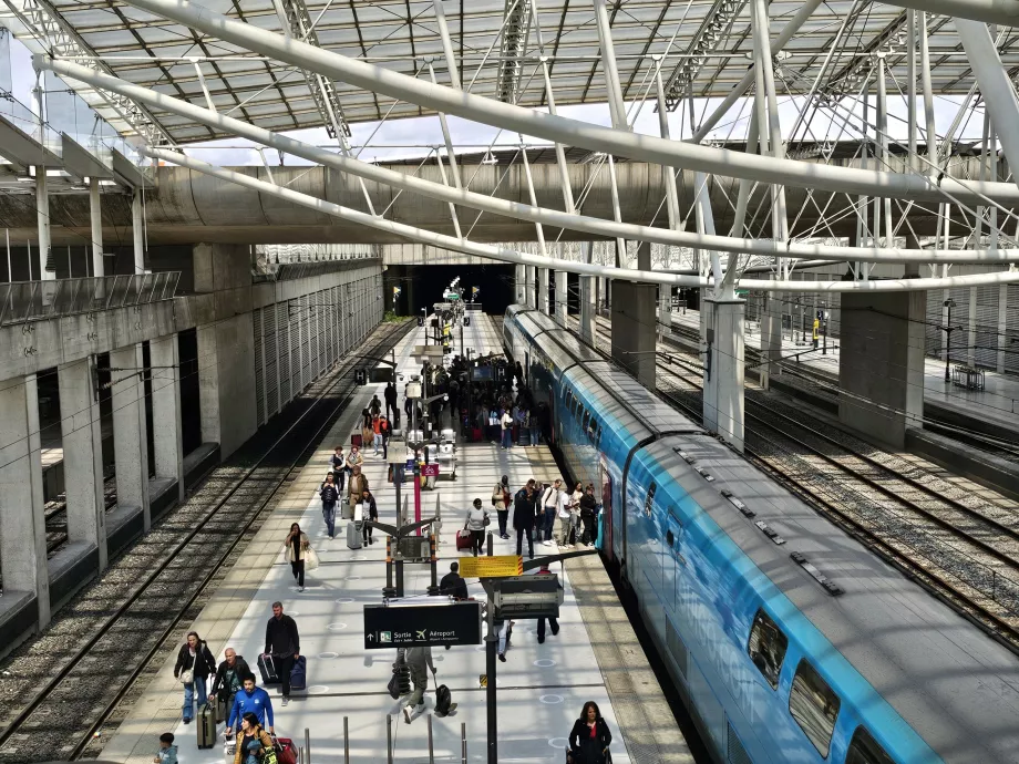 Stasiun TGV di Bandara CDG