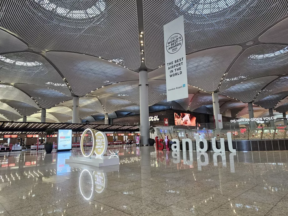 Bandara Istanbul, area umum, keberangkatan