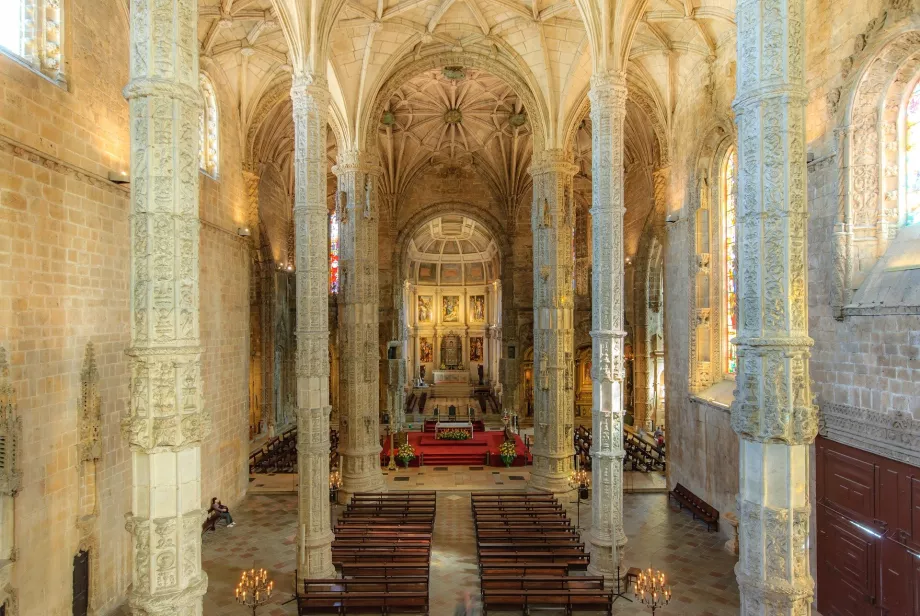 Interior Gereja Santa Maria, Mosteiro dos Jeronimos