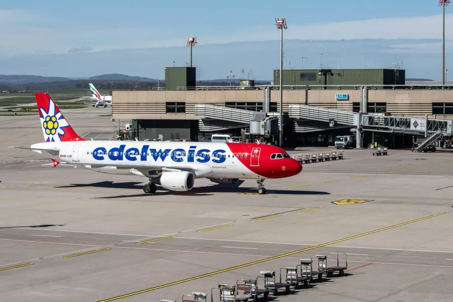 Edelweis di Bandara Zurich