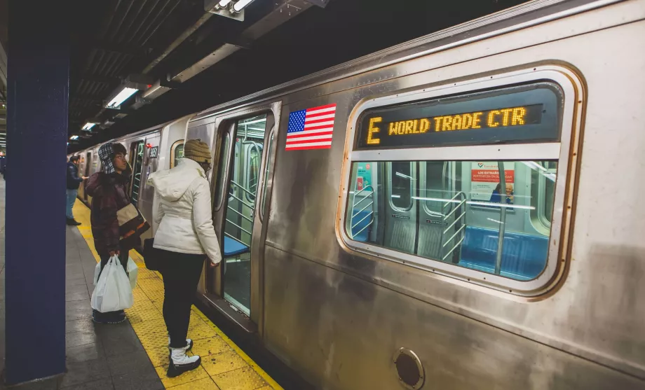 Kereta bawah tanah di Kota New York