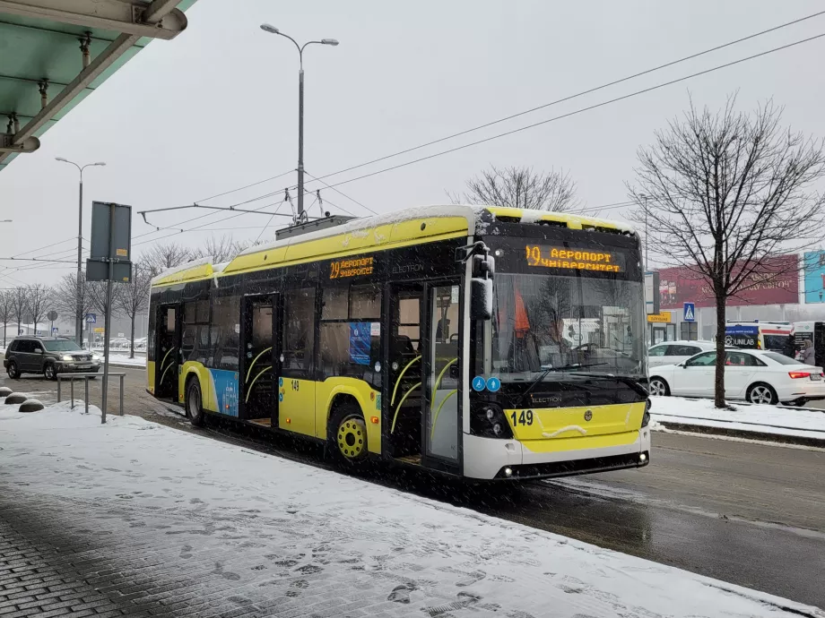 Bus Troli 29 di bandara