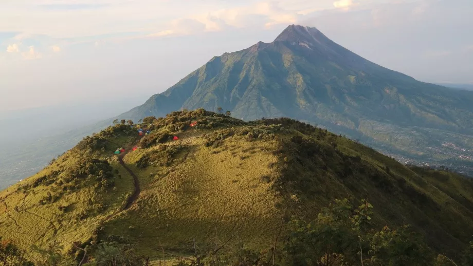 Kemah tenda, Gunung Merbabu