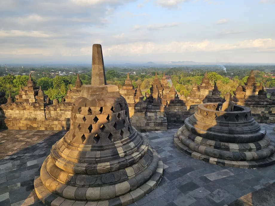 Candi Borobudur, pemandangan