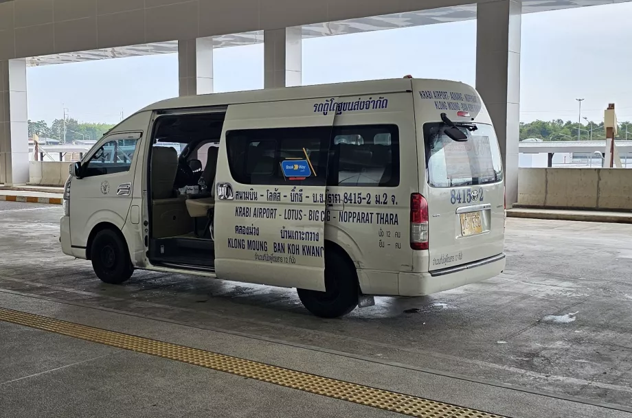 Minibus Bandara Krabi - Kota Krabi - Ao Nang