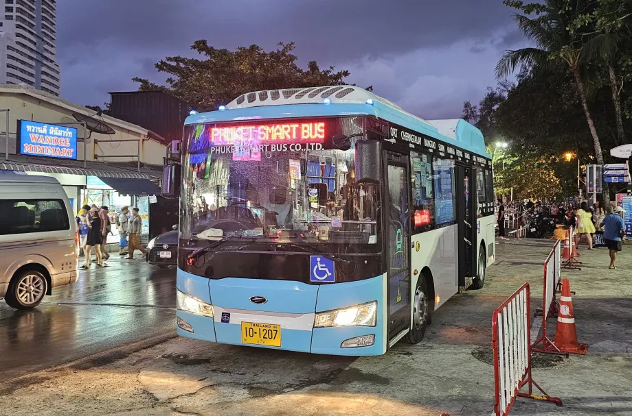 Halte Bus Pintar arah bandara, Patong