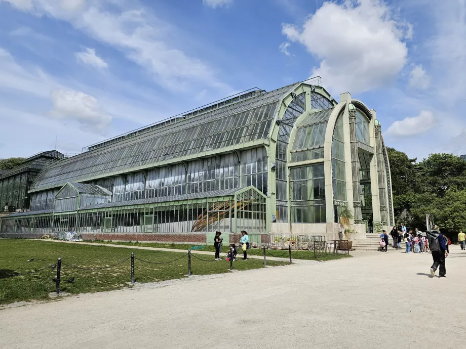 Rumah kaca di Jardin des Plantes