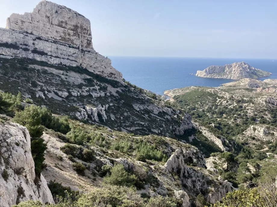 Pemandangan Calanques