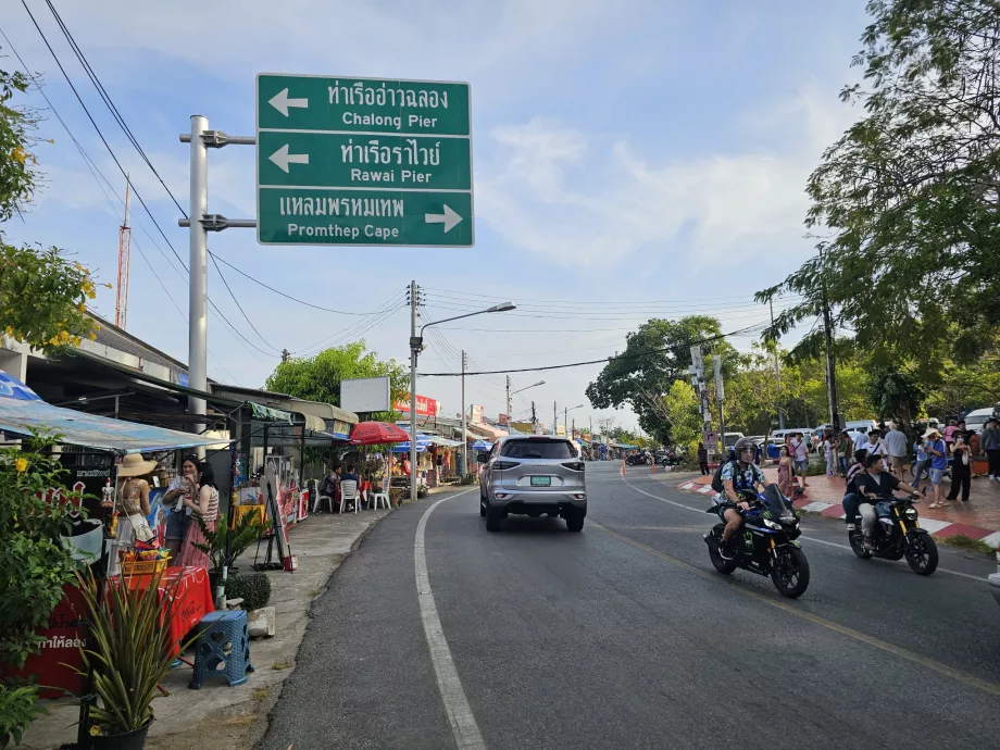 Rambu-rambu jalan, Thailand