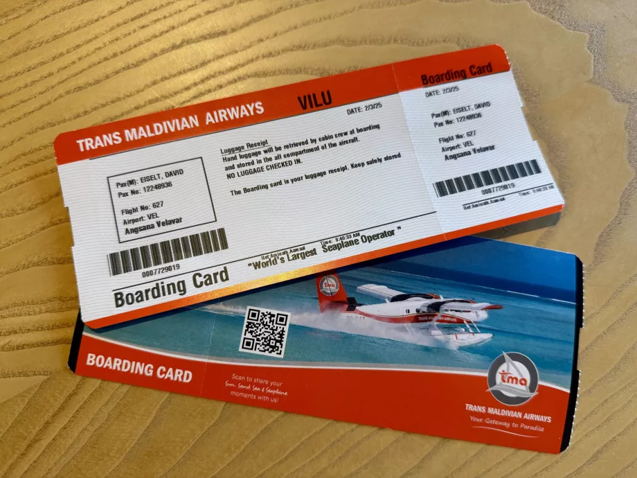 Tiket pesawat Trans Maldivian Airways