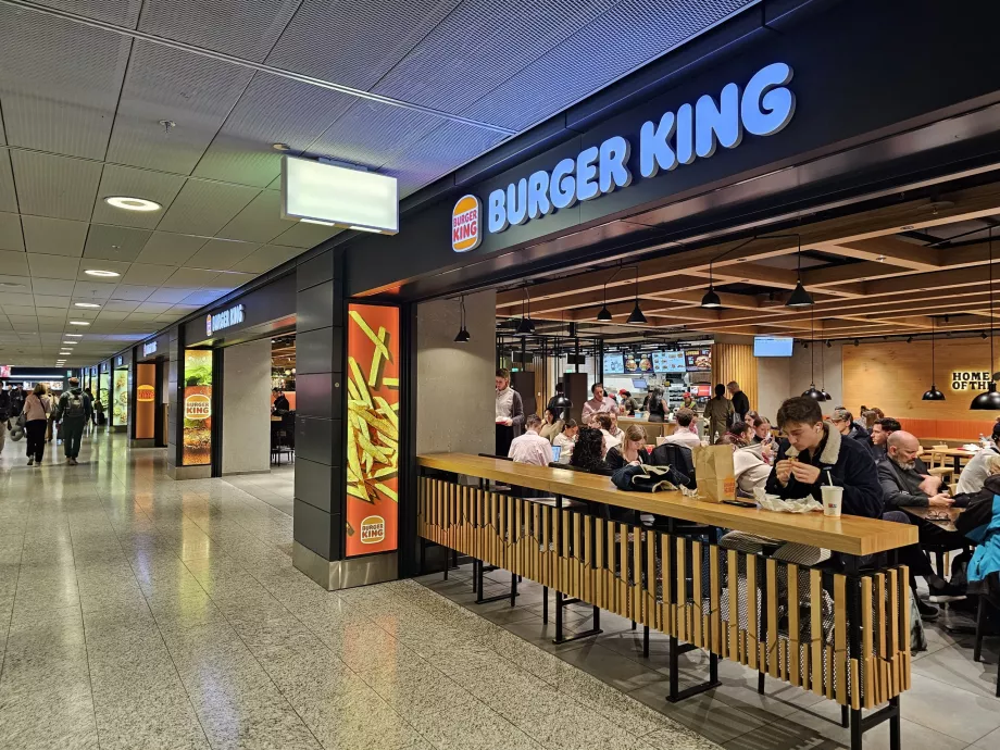 Food Court, Burger King (zona transit)