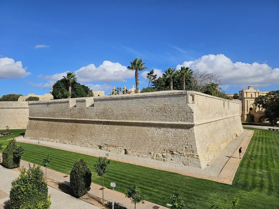 Benteng di bagian dalam Mdina