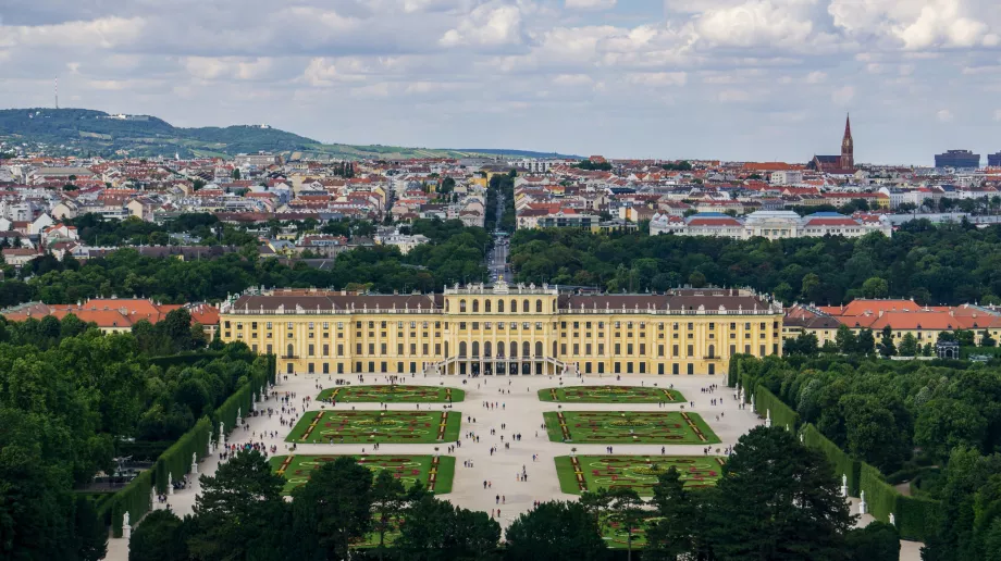 Pemandangan Schönbrunn