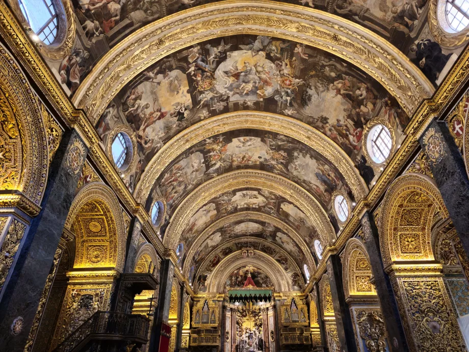 Lukisan langit-langit, Katedral Santo Yohanes