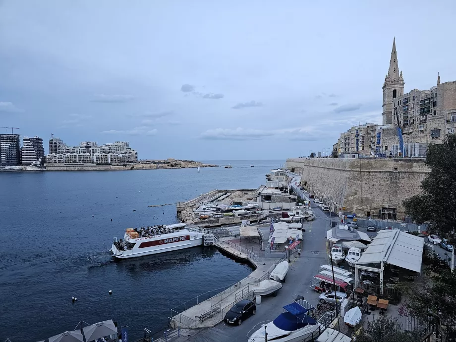 Dermaga feri Valletta - Sliema