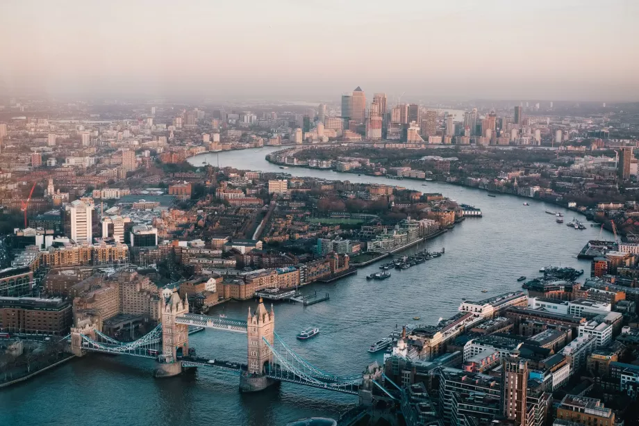 London dari pandangan mata burung