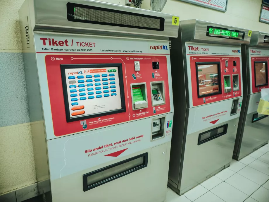 Mesin penjual tiket otomatis