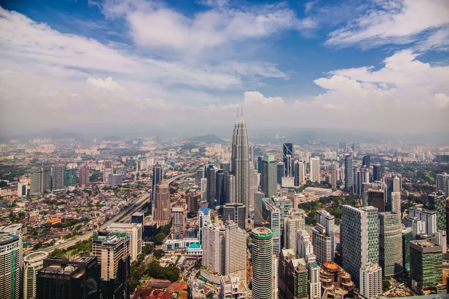 Pemandangan dari Menara Tower