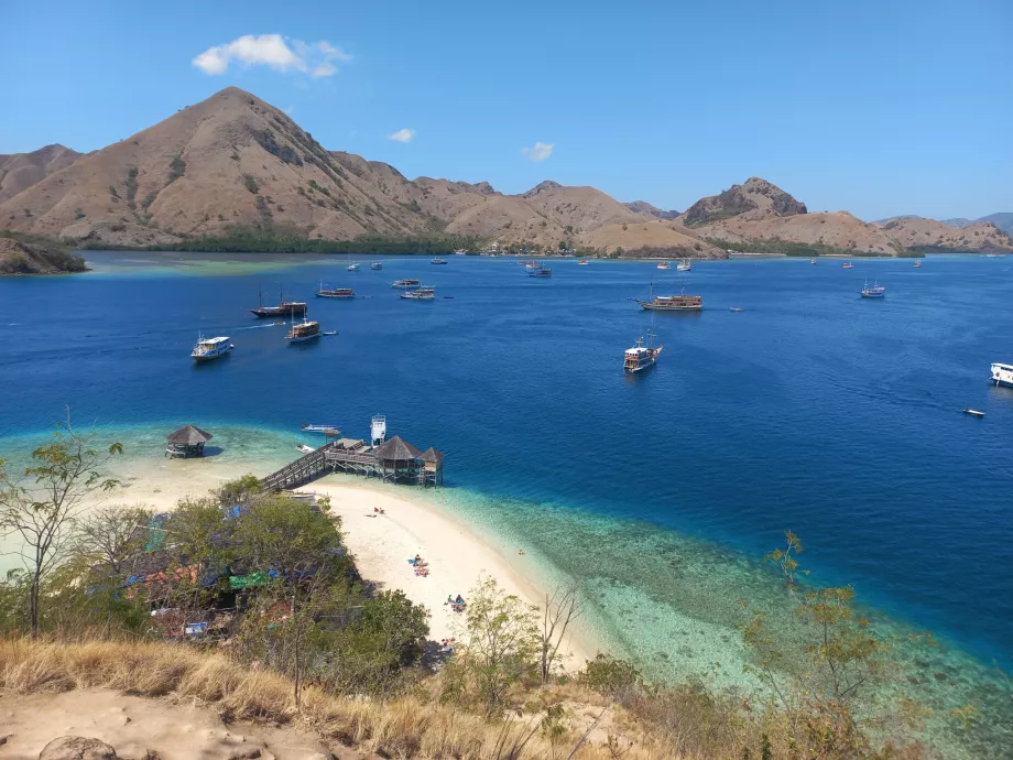 Pulau Kanawa, Kepulauan Komodo, Indonesia