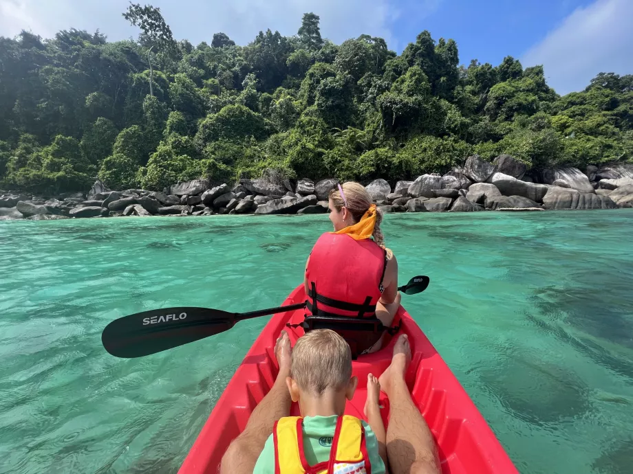 Kayak di Tioman