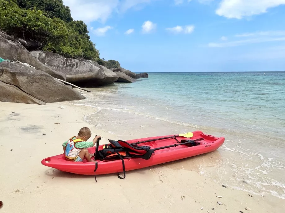 Berkayak di Tioman